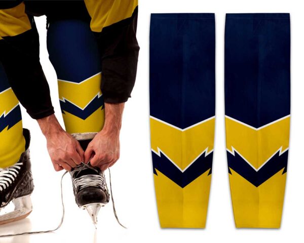 sublimated hockey socks
